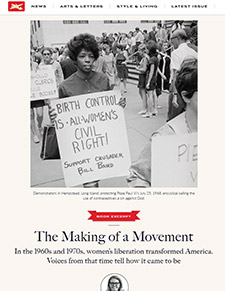 The Making of a Movement: In the 1960s and 1970s, women’s liberation transformed America. Voices from that time tell how it came to be