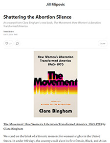 Shattering the Abortion Silence